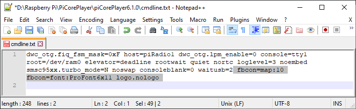 cmdline.txt