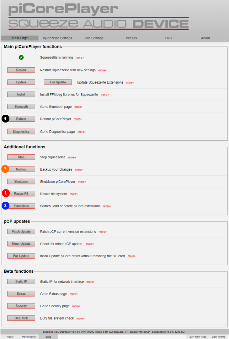 PCP Main Page